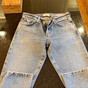 Citizens Of Humanity Light Blue Straight Jeans, Size 23, Worn 3x, XLNT Cond!